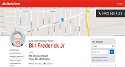 Desktop Screenshot of billfrederick.net